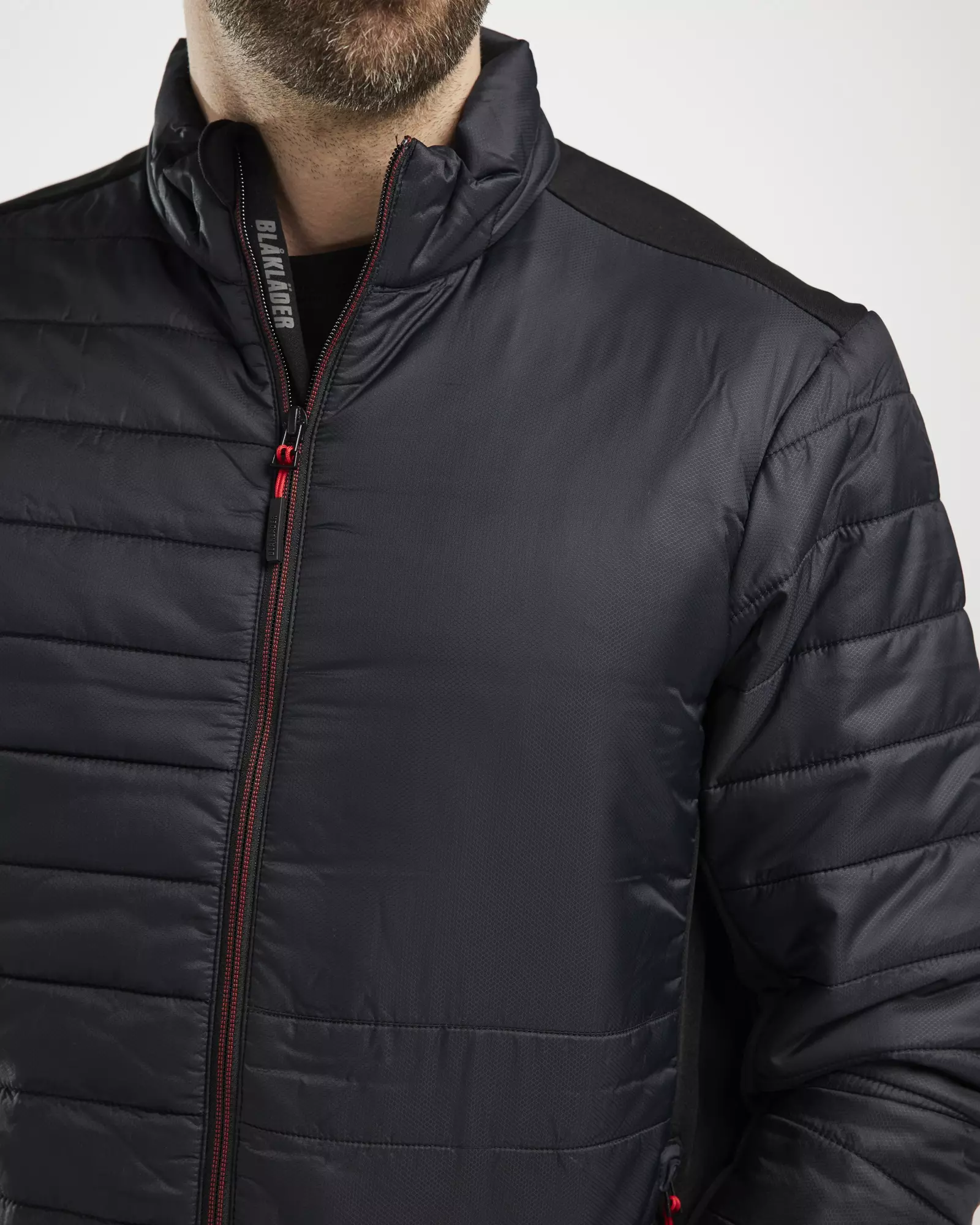 Blåkläder 471020309956, Padded Jacket, Black/Red, image 6