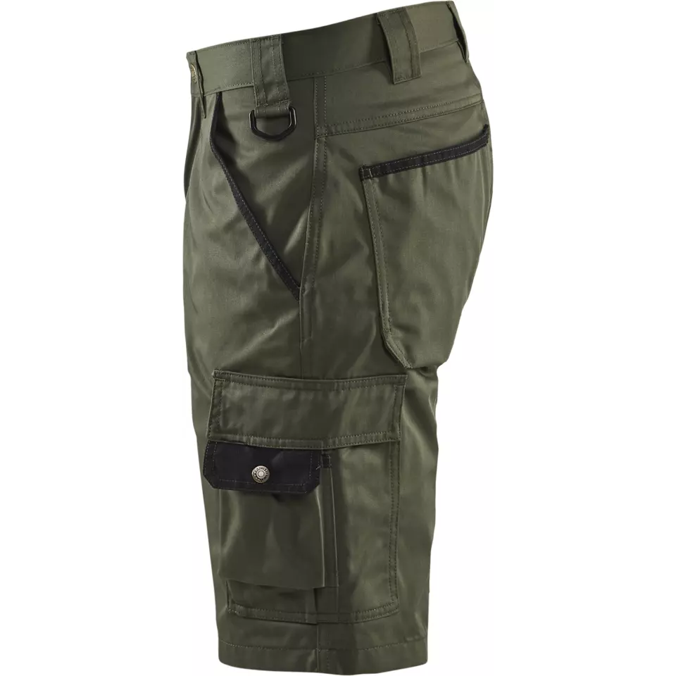 Blaklader 146418354600, Garden Shorts, Army Green, image 3, gallery thumbnail