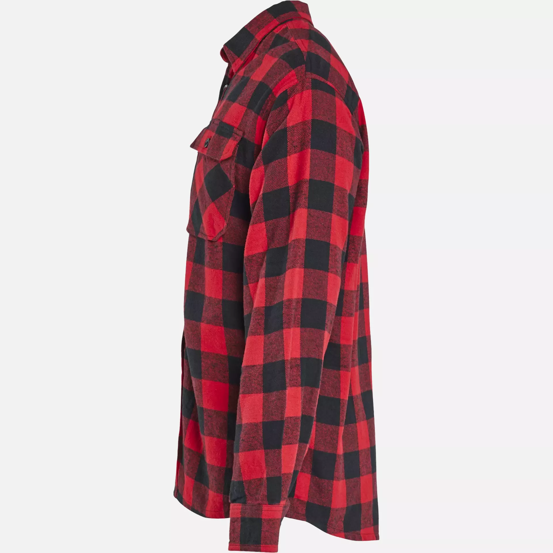 Blaklader 328811685699, Flannel Shirt, Red/Black, image 3