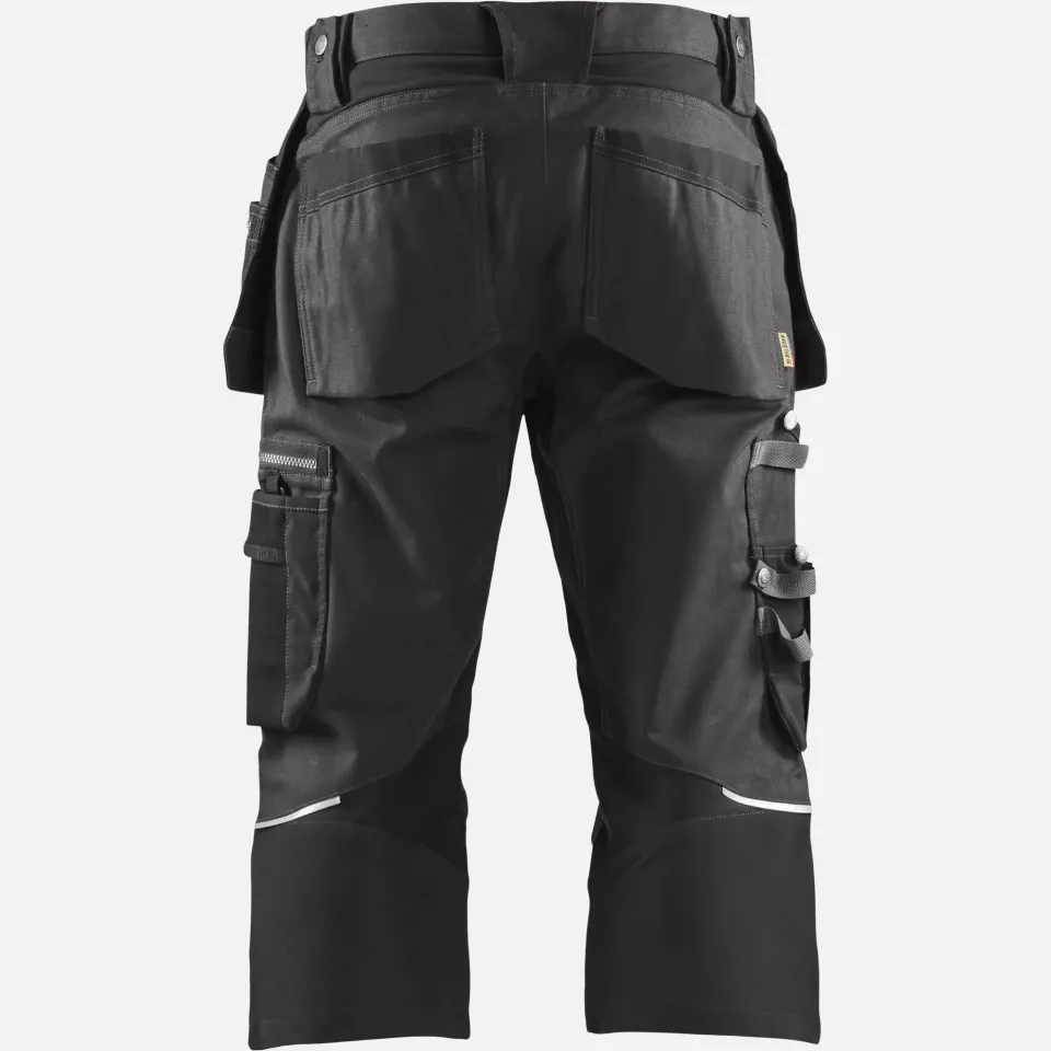 Blaklader 159713439900, Stretch Pirate Pants, Black, image 4, gallery thumbnail