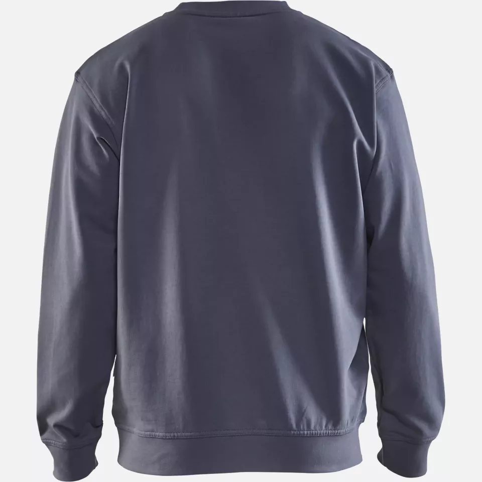 Blaklader 334011589400, Sweatshirt, Grey, image 4, gallery thumbnail