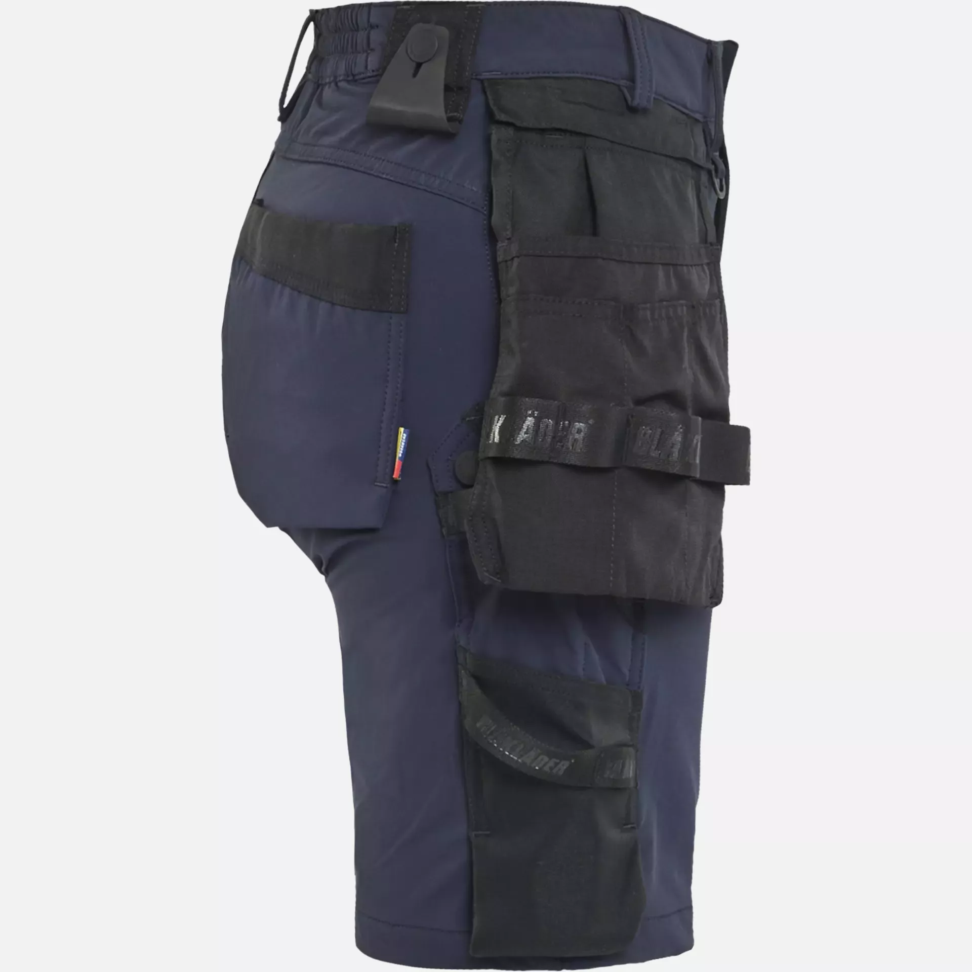 Blaklader 712416458699, Women's 4-Way Stretch Craftsman Shorts, Dark Navy/Black, image 2
