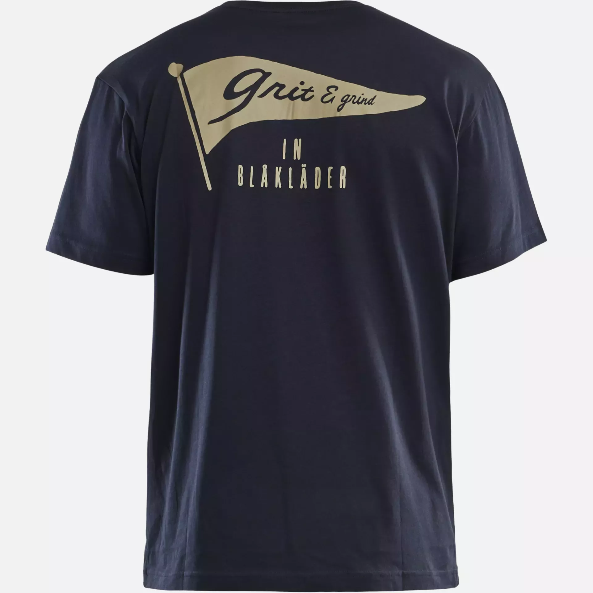 Blaklader 942010428600, Grit Flag T-Shirt, Dark Navy, image 4