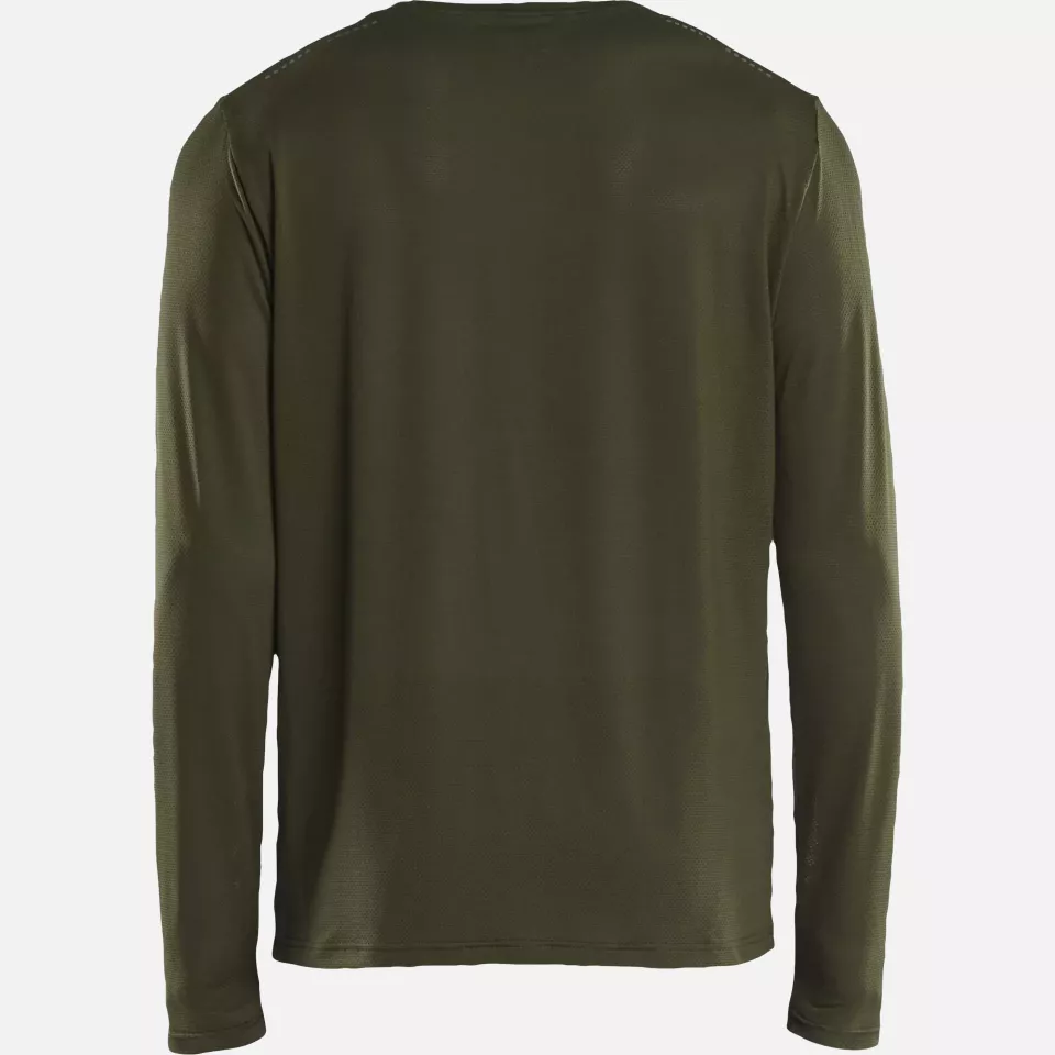 Blaklader 342311264209, Funktions UV Schutz Langarmshirt, Waldgrün, image 4, gallery thumbnail