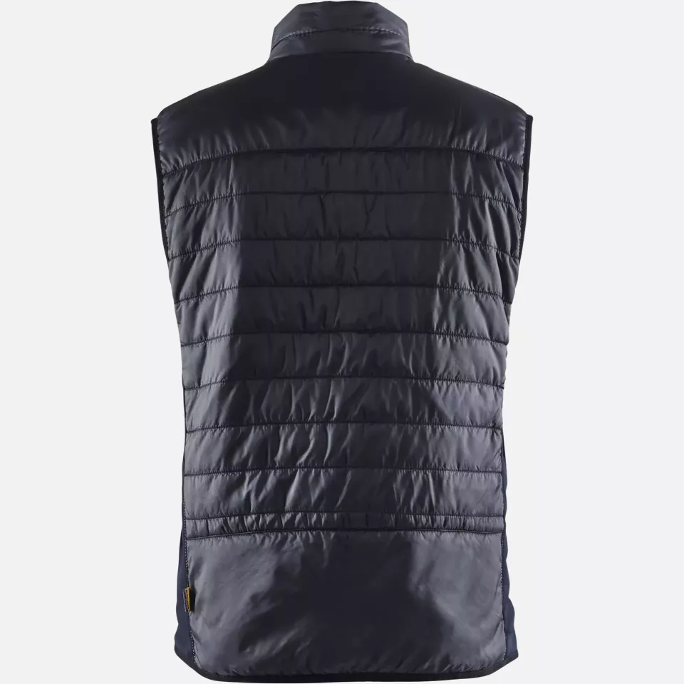 Blaklader 386320309986, Lined Vest, Black/Dark Navy, image 4, gallery thumbnail