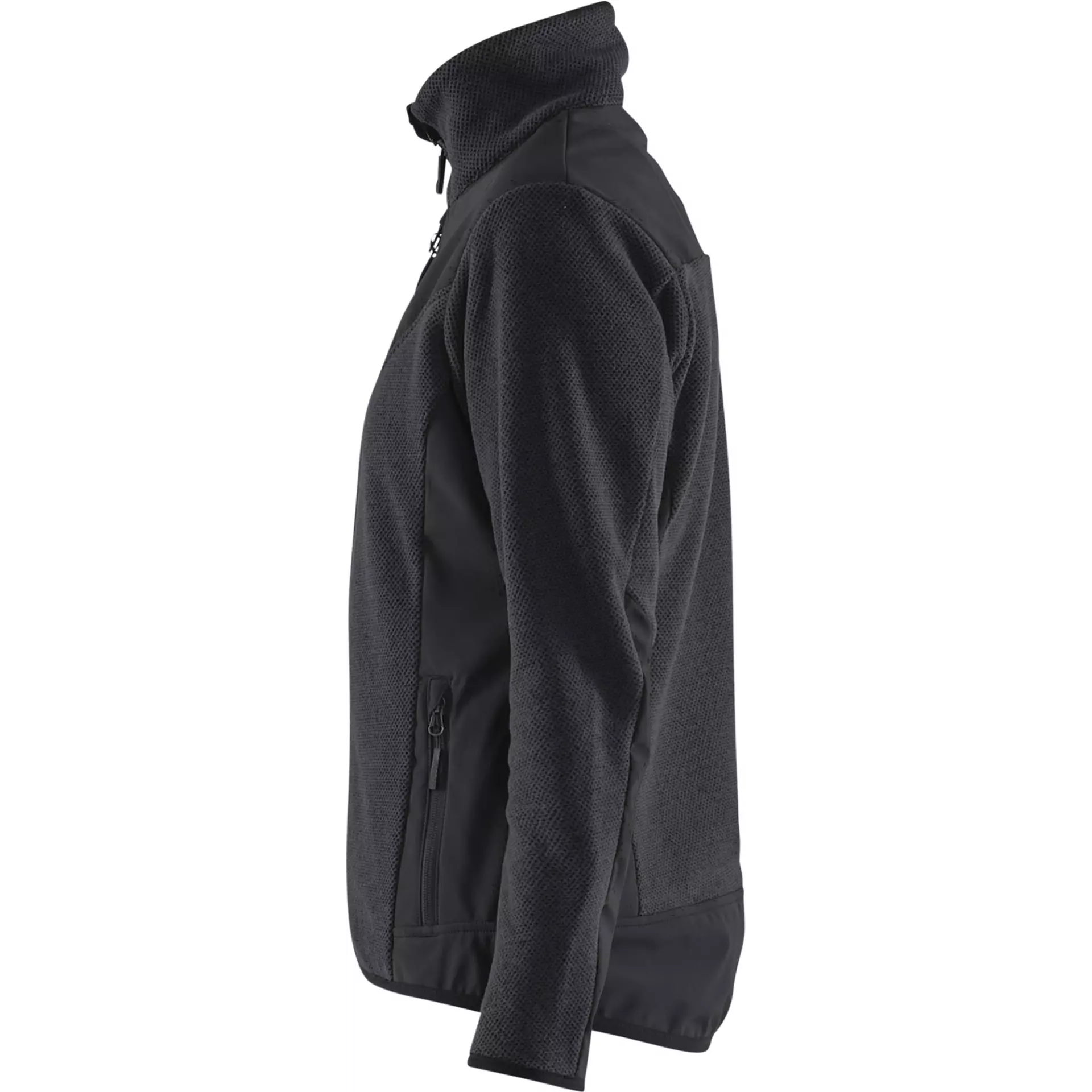 Blåkläder 594325369799, Women's Softshell Knitted Jacket, Dark Grey/Black, image 3