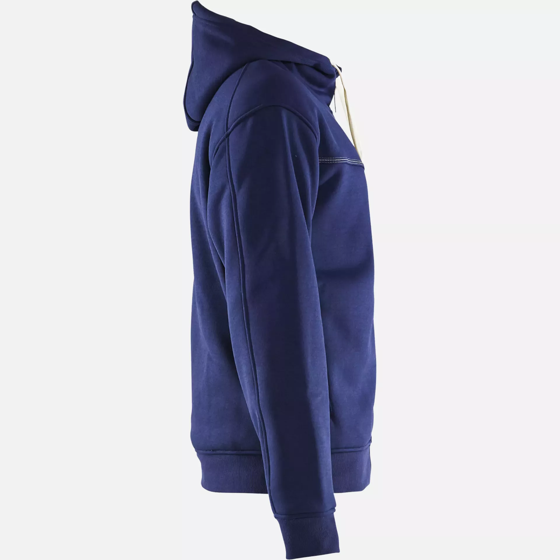 Blaklader 493325148900, Pile Lined Hooded Sweatshirt, Navy Blue, image 2
