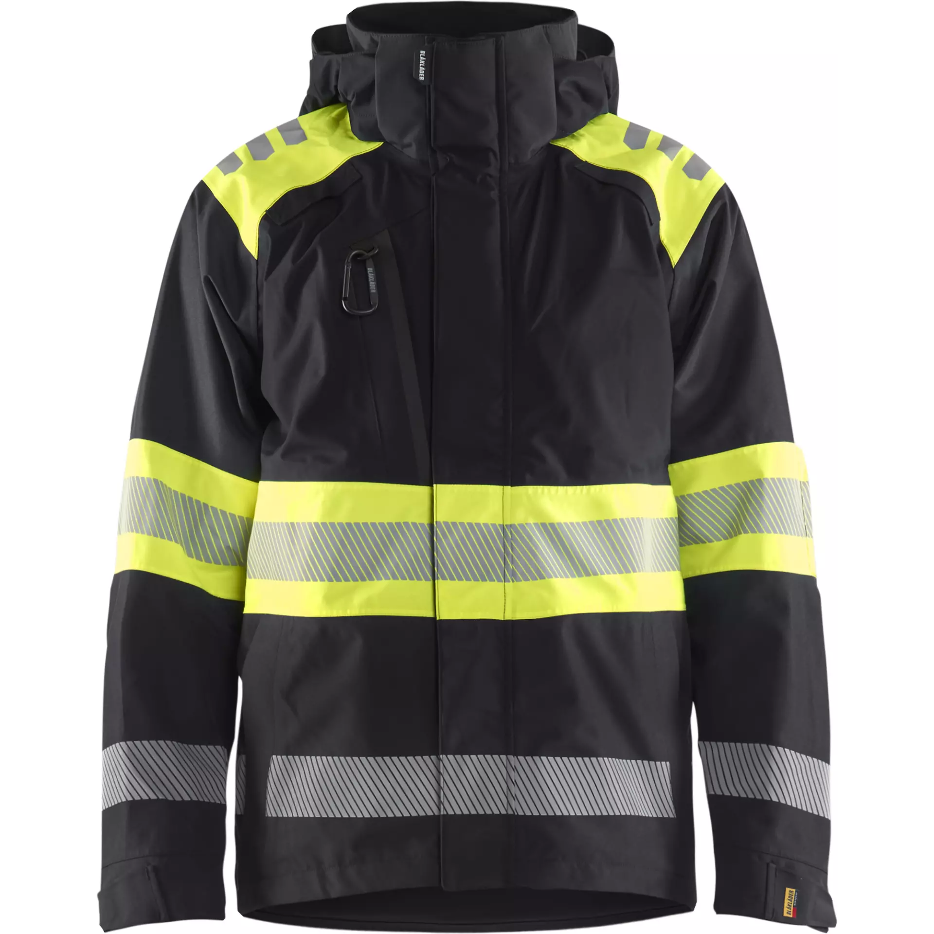 Blåkläder 442019779933, High Vis Shell Jacke, Schwarz/Gelb, image 1