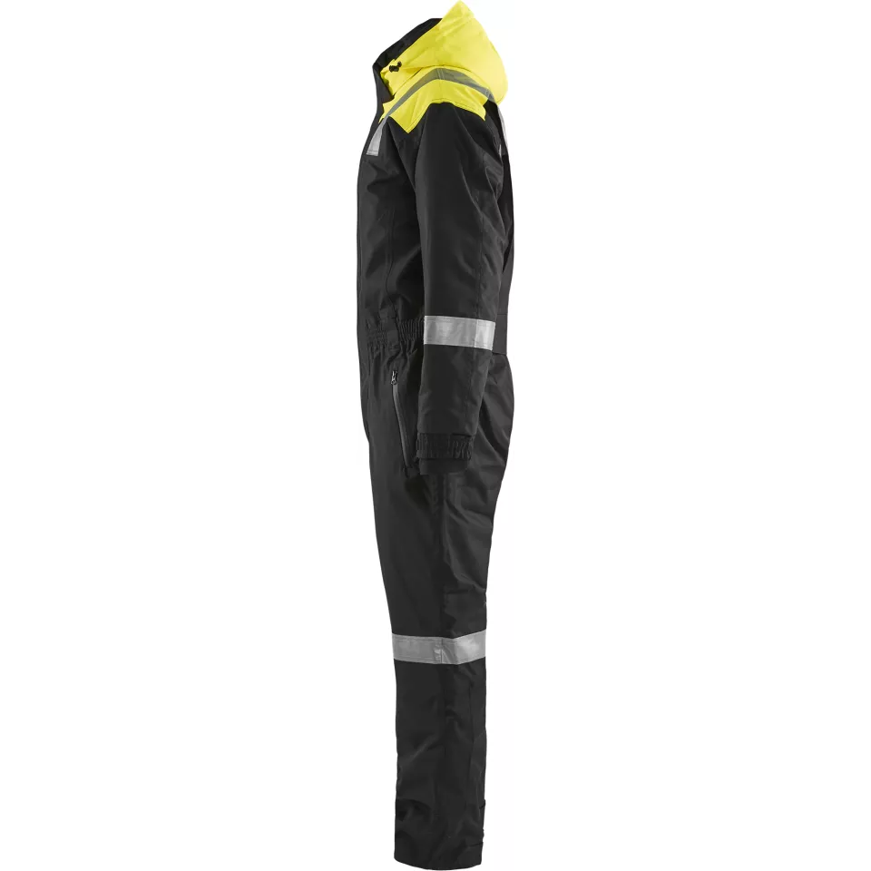 Blaklader 678719779933, Winter Coverall, Black/Yellow, image 2, gallery thumbnail