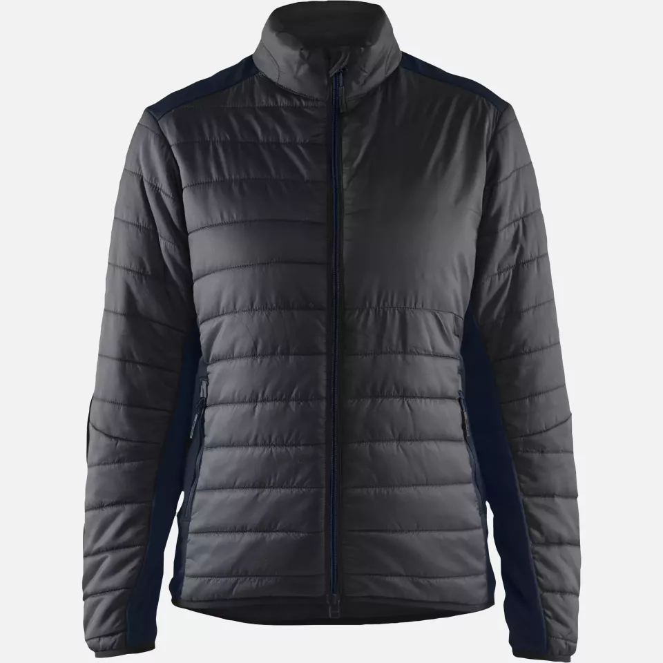 Blaklader 471520309986, Women's Lined Jacket, Black/Dark Navy, image 1, gallery thumbnail