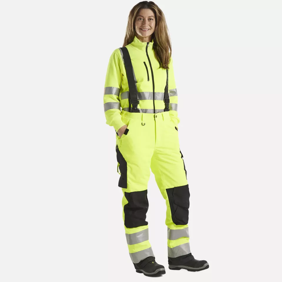Blaklader 788519773399, High Vis Damen Winter Arbeitshose, Gelb/Schwarz, image 5, gallery thumbnail