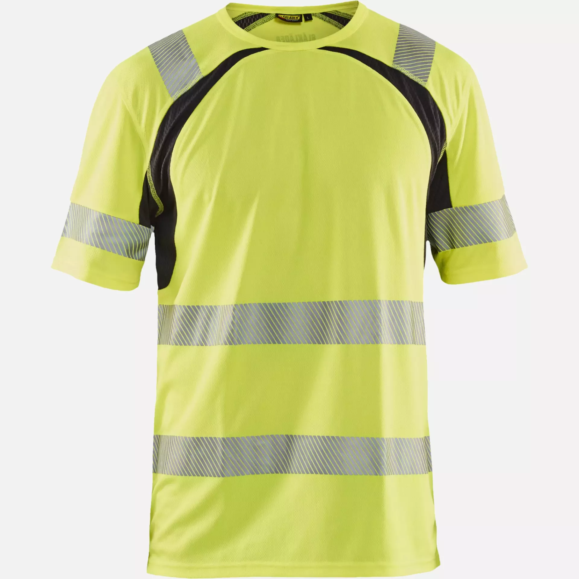 Blaklader 339710133399, High Vis UV Protection T-Shirt, Yellow/Black, image 1