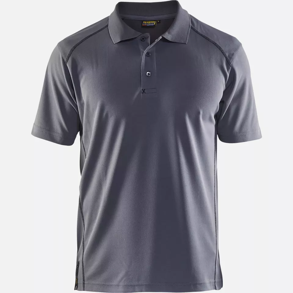 Blaklader 332610519400, UV Protection Polo Shirt, Grey, image 1, gallery thumbnail