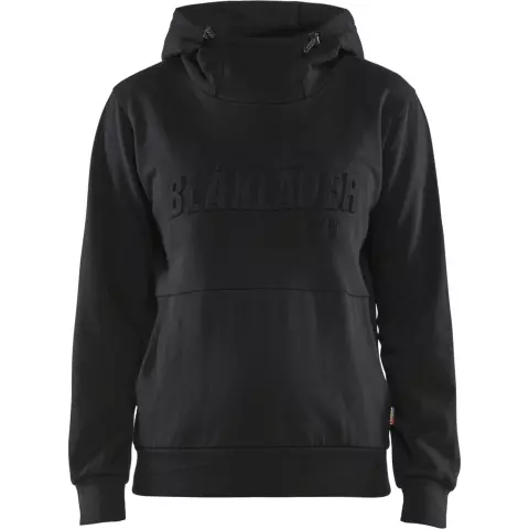 Blaklader 3D Women's Hooded Sweatshirt, Black