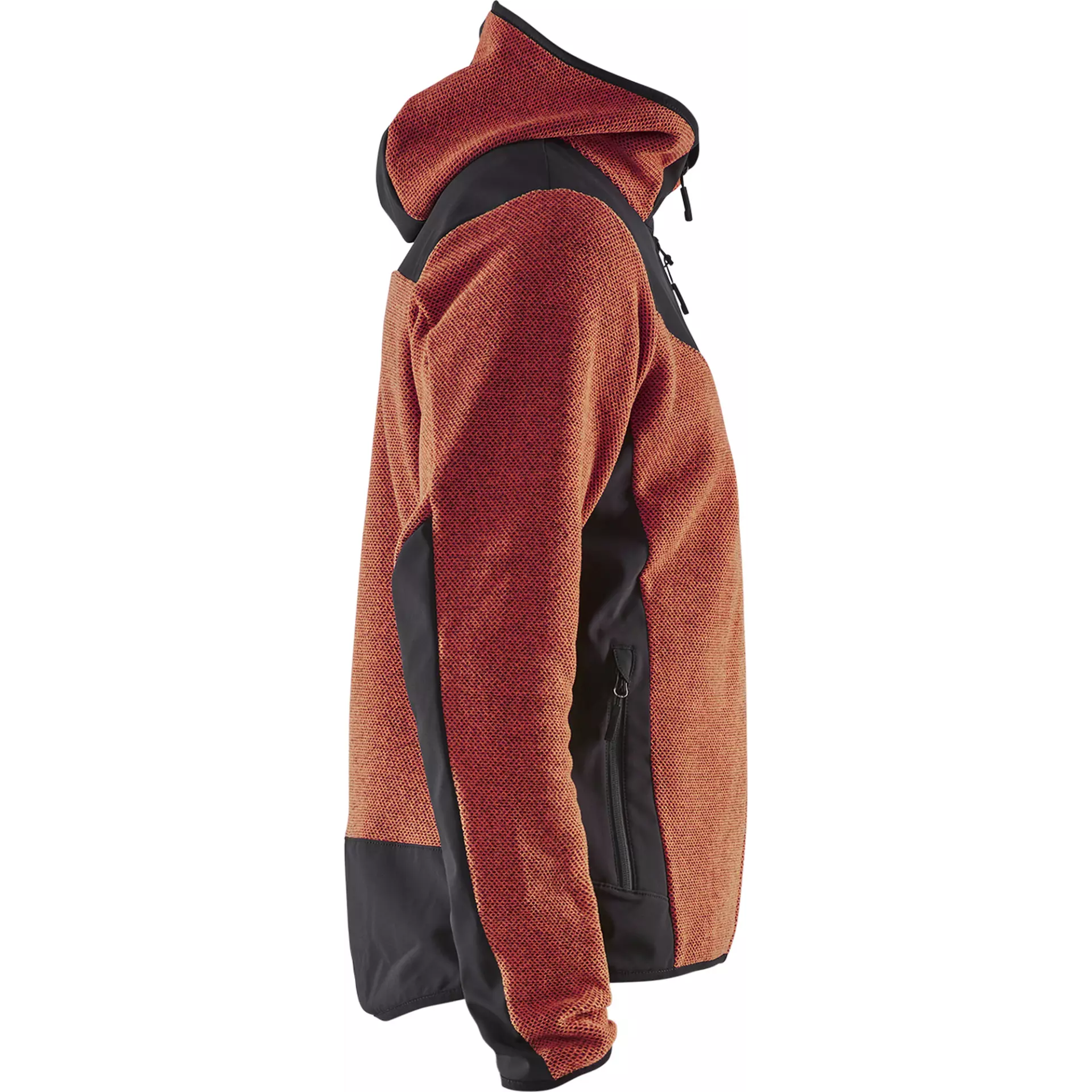 Blåkläder 594025365999, Softshell Knit Jacket, Rust Red/Black, image 2