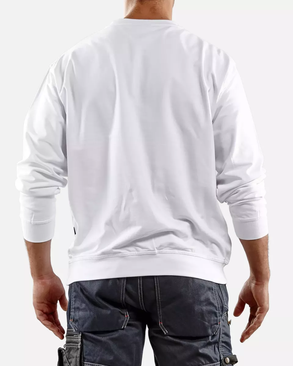 Blaklader 334011581000, Pullover, Weiß, image 6, gallery thumbnail