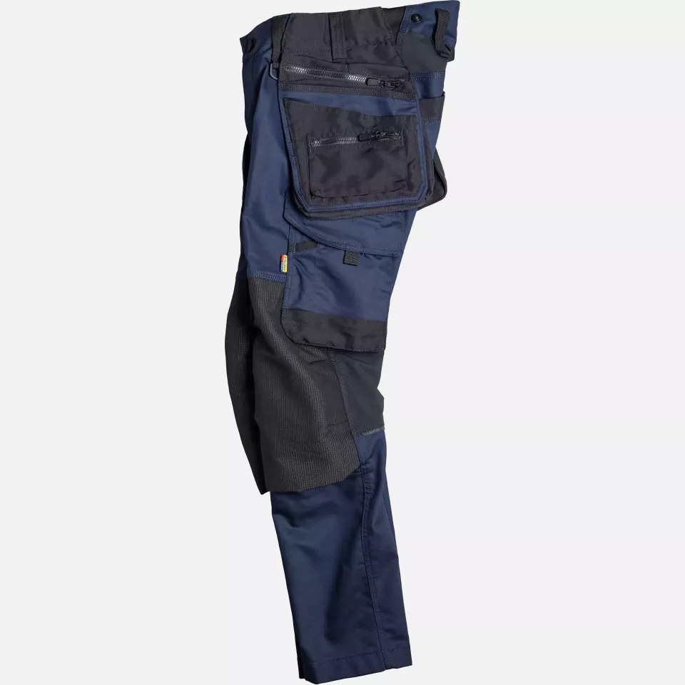 Blaklader 197011498699, STRIKER Stretch Craftsman Work Trousers, Dark Navy/Black, image 8, gallery thumbnail