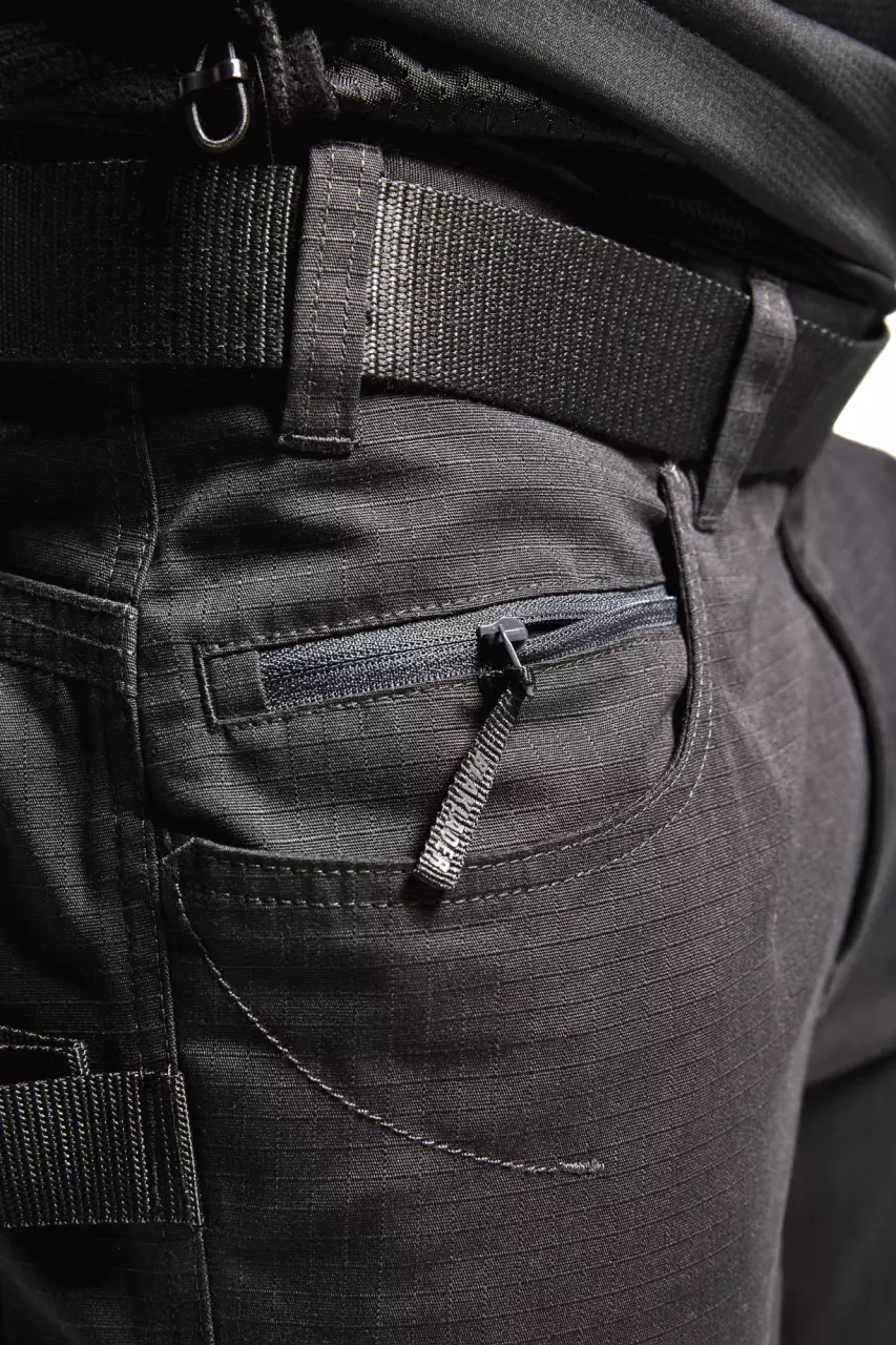 Blaklader 149513309998, Stretch Work Trousers, Black/Dark Grey, image 6, gallery thumbnail