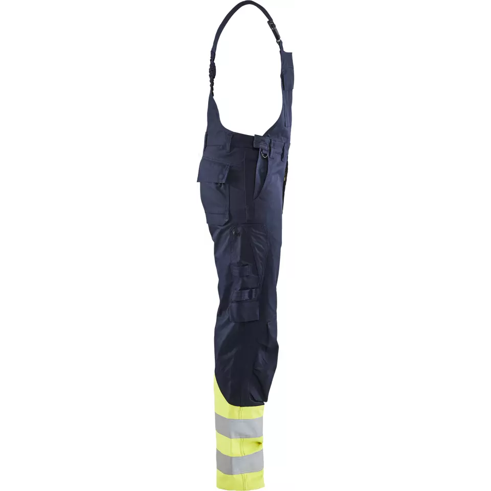 Blåkläder 260515198933, Stahl Latzhose, Marineblau/ Gelb, image 2, gallery thumbnail