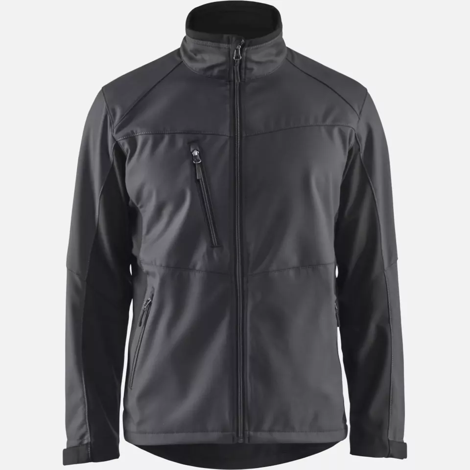 Blaklader 495025169699, Softshell Jacke, Mittelgrau/Schwarz, image 1, gallery thumbnail