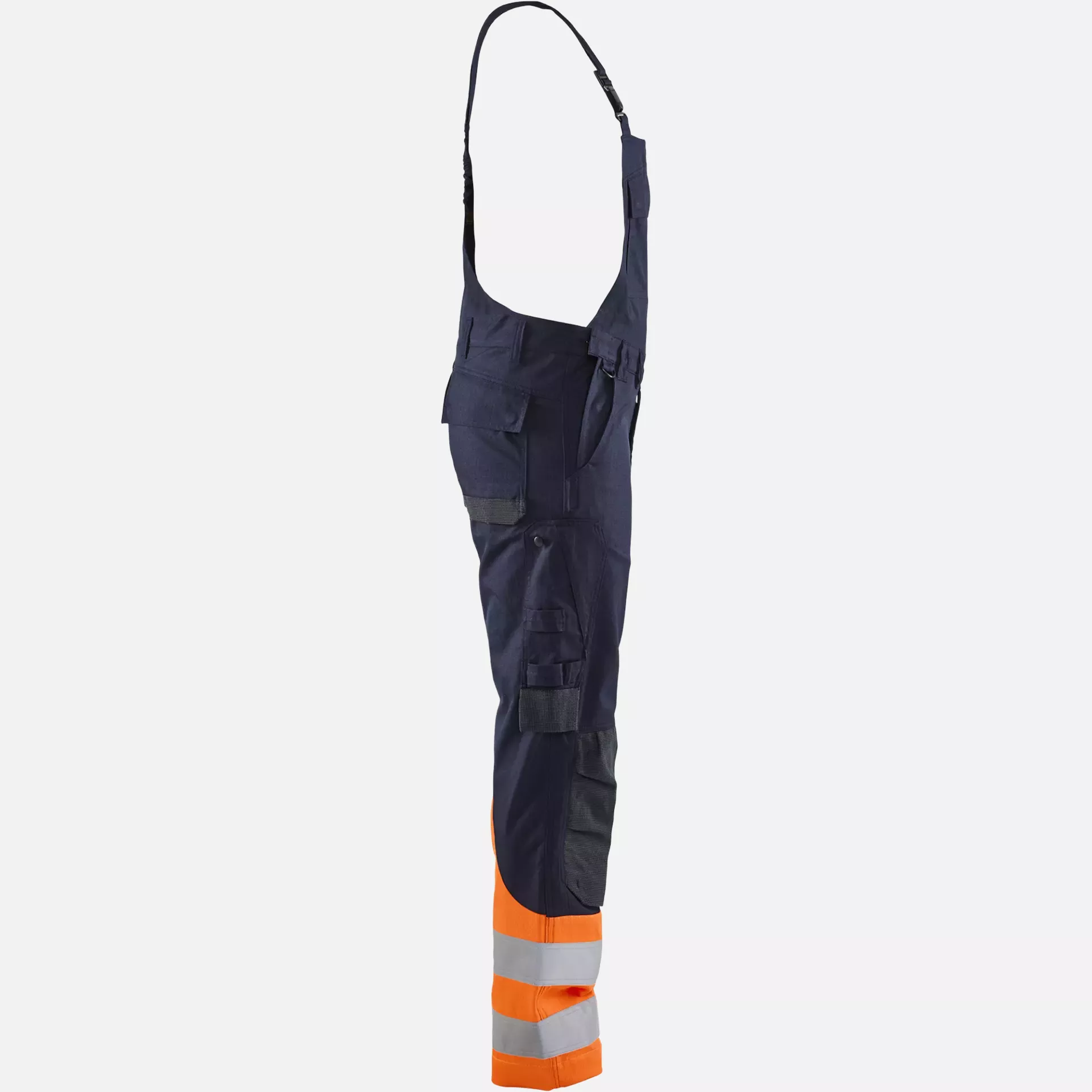 Blaklader 288815138953, Multi-Norm Bib and Brace, Navy/Orange, image 2