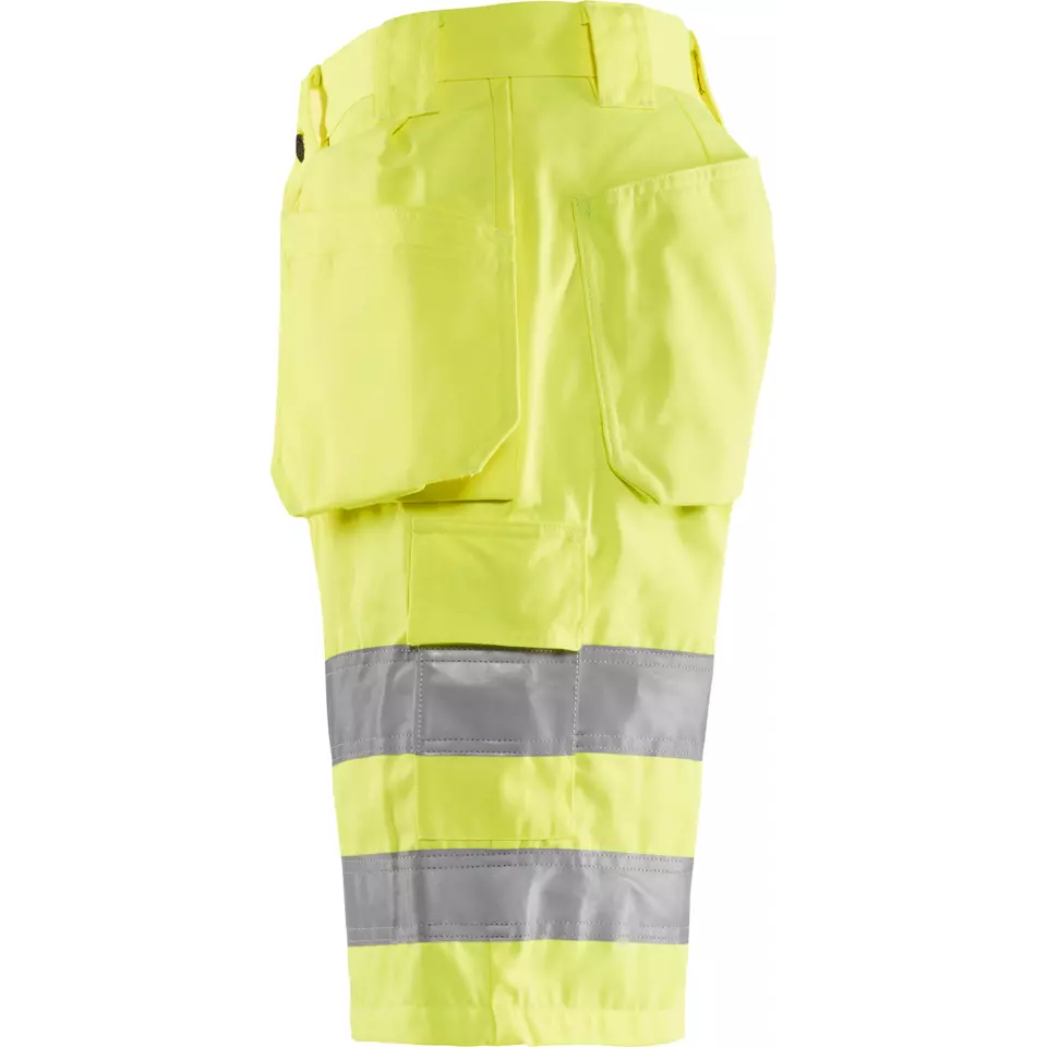Blaklader 153518113300, High Vis Shorts, Yellow, image 3, gallery thumbnail