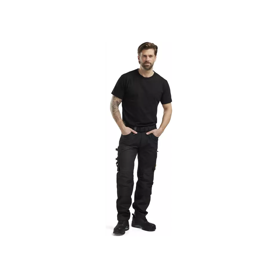 Blåkläder 179918609900, Stretch Handwerker Arbeitshose, Schwarz, image 2, gallery thumbnail