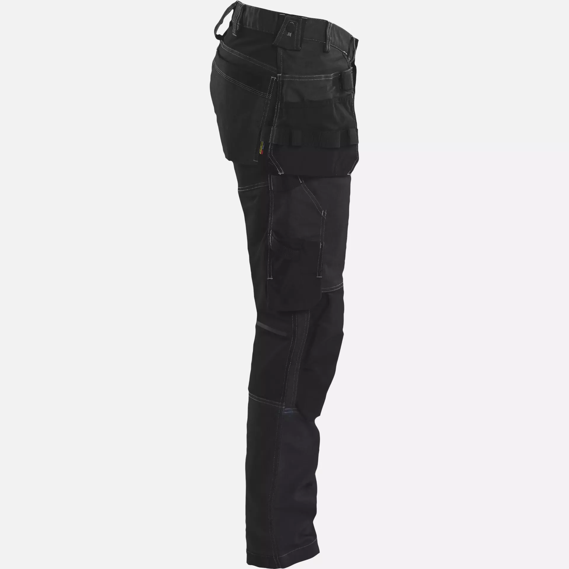 Blaklader 175011419900, Stretch Denim Craftsman Work Trousers, Black, image 2