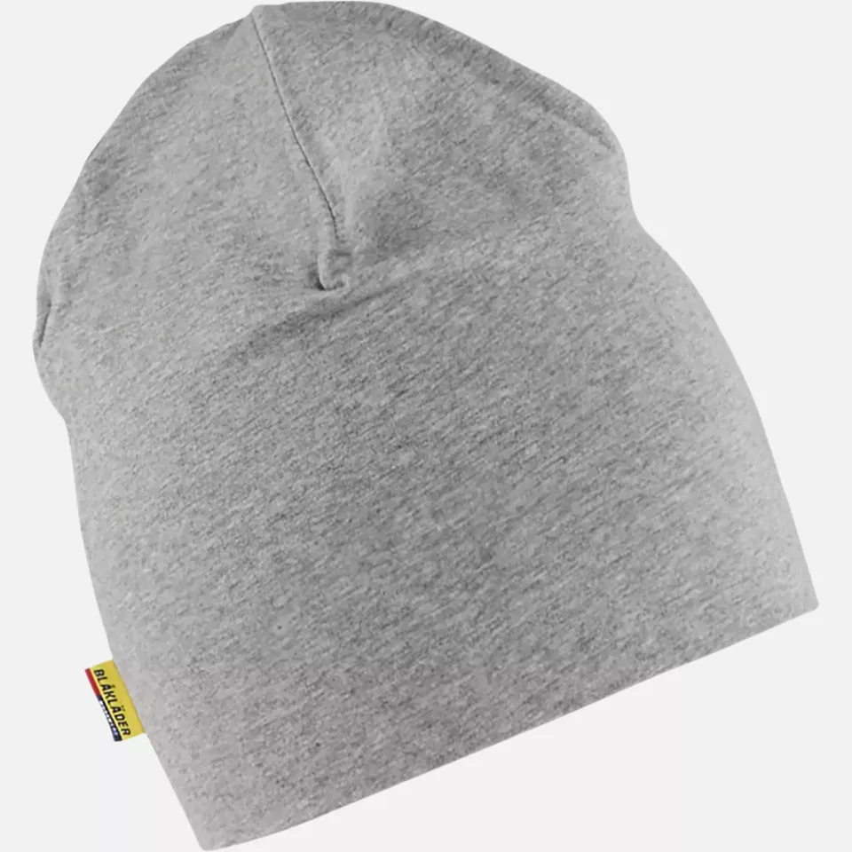 Blaklader 206310379000, Stretch Beanie, Grey Melange, image 2, gallery thumbnail