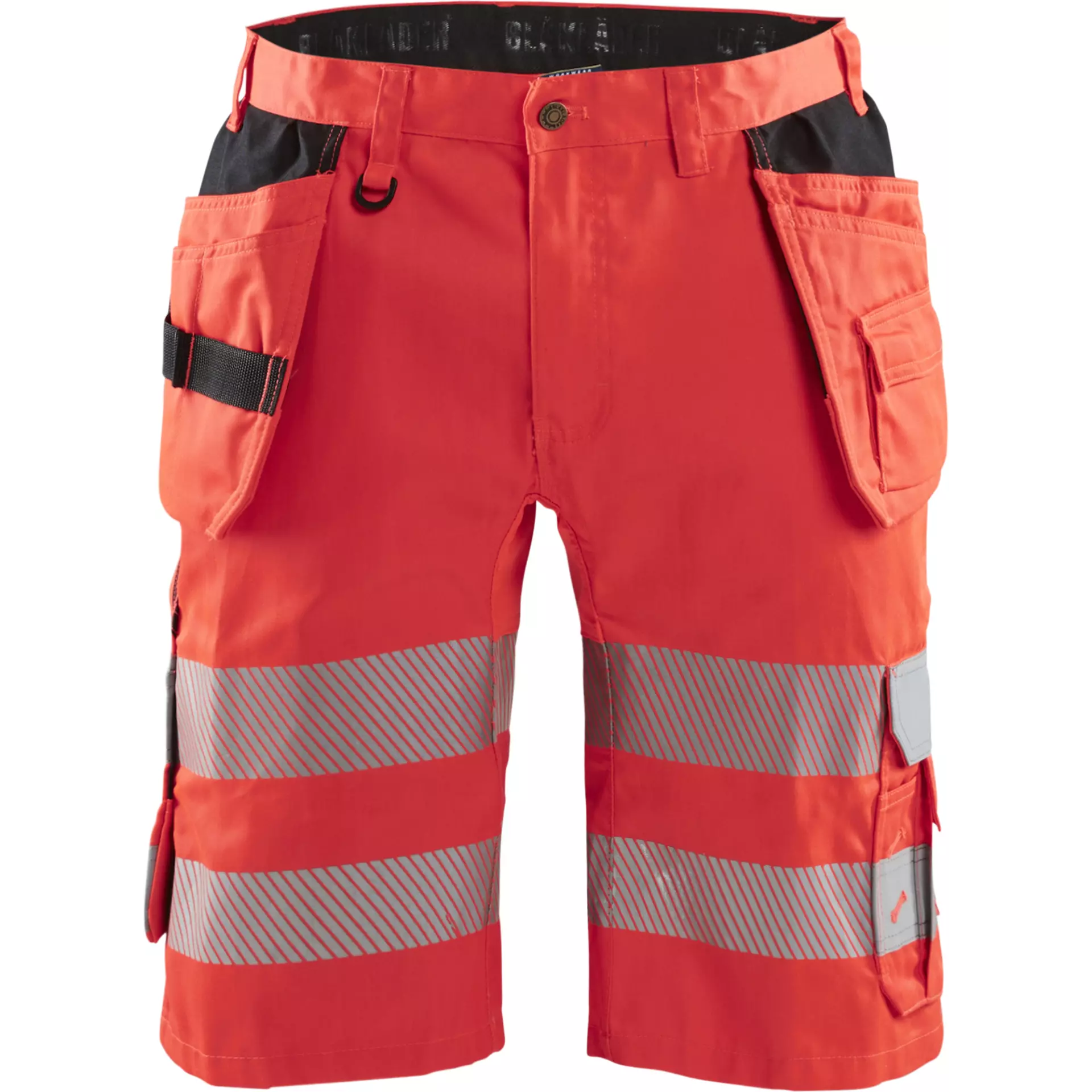 Blåkläder 158618115500, High Vis Stretch Shorts, Red, image 1