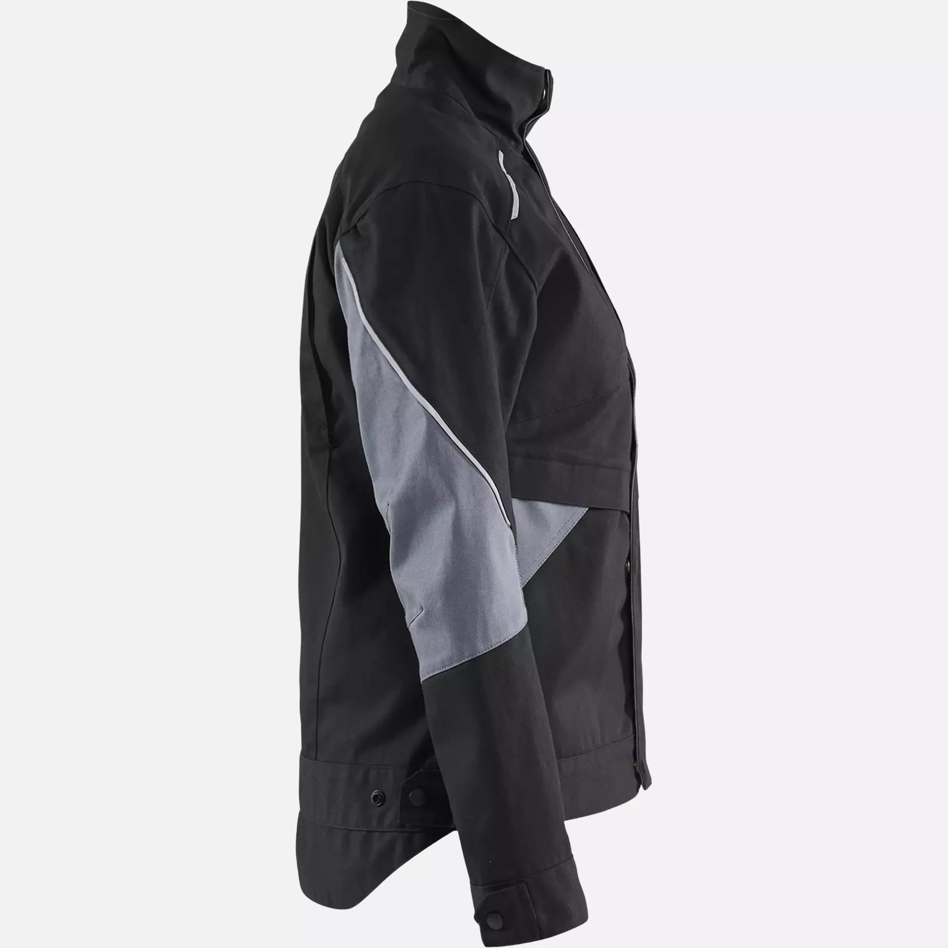 Blaklader 407115169994, Ladies Flame Resistant Jacket, Black/Grey, image 2