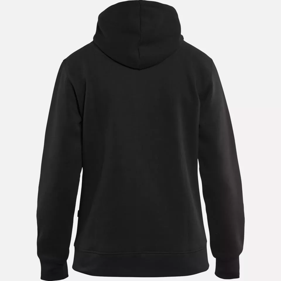 Blaklader 339510489900, Women's Hooded Jacket with Zipper, Black, image 2, gallery thumbnail