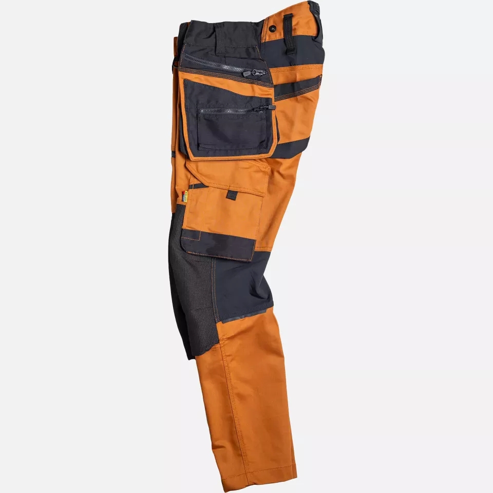 Blaklader 197011494099, STRIKER Stretch Craftsman Work Trousers, Rust/Black, image 11, gallery thumbnail