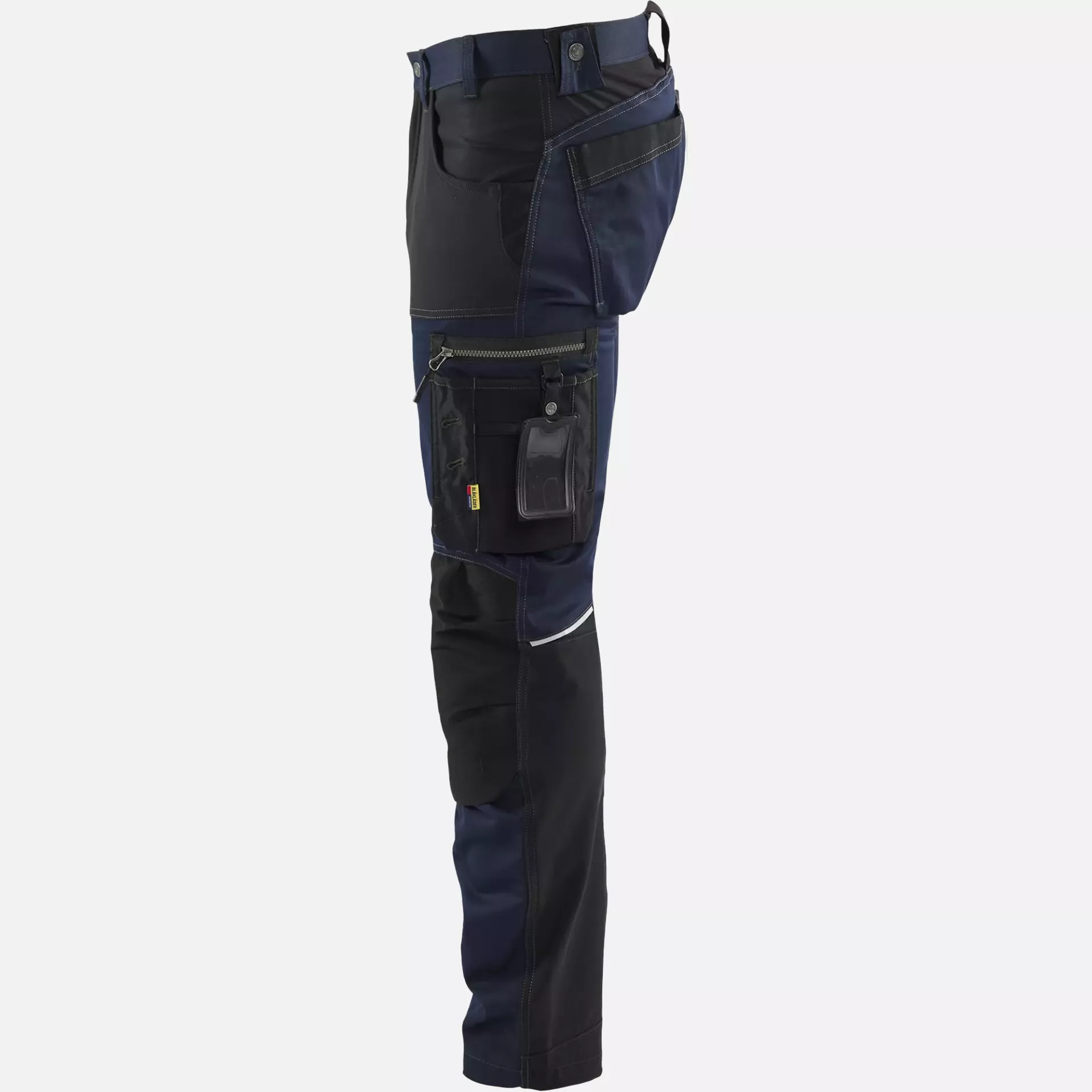 Blaklader 179918608699, Stretch Craftsman Work Trousers, Dark Navy/Black, image 3