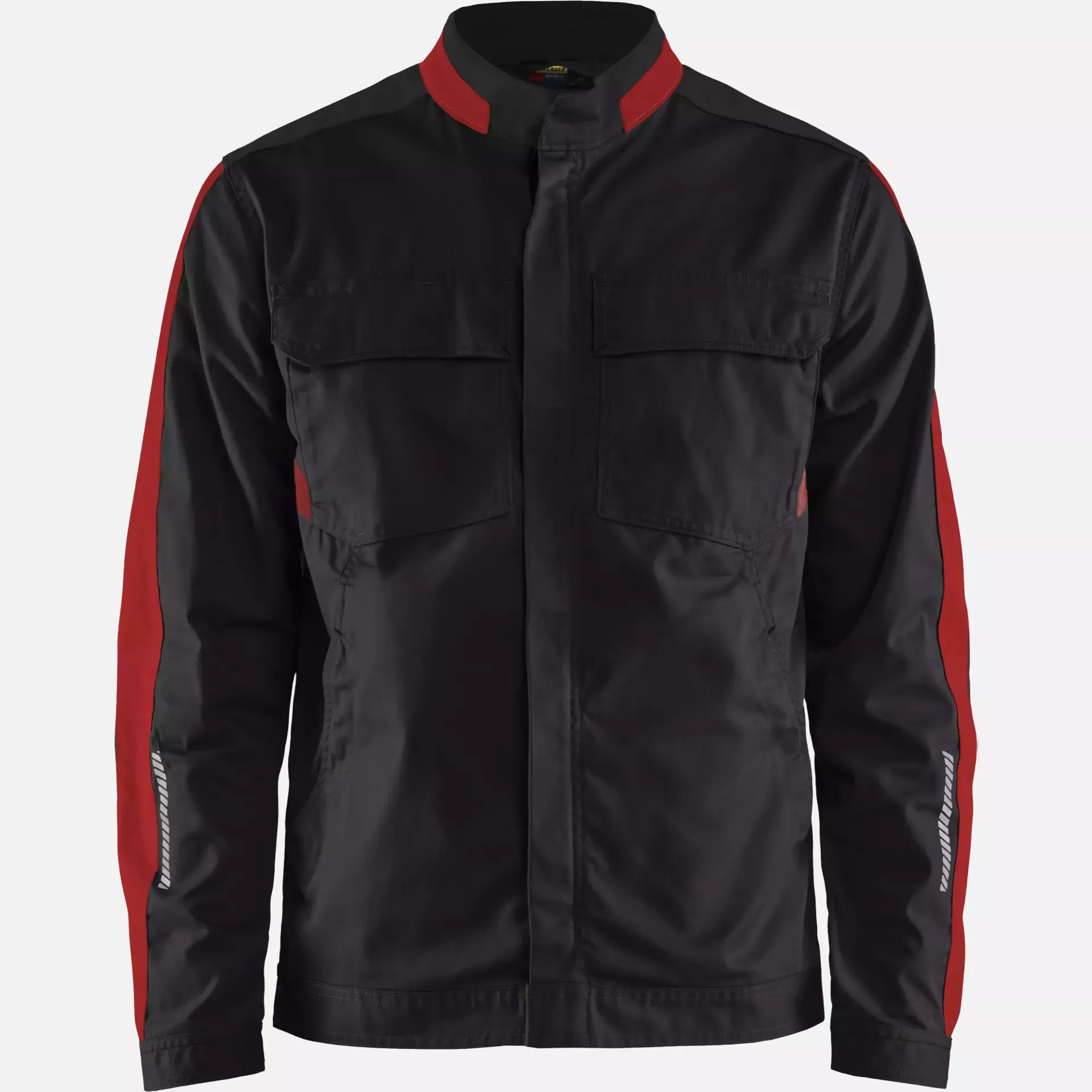 Blaklader 444418329956, Industrie Stretch Jacke, Schwarz/Rot, image 1