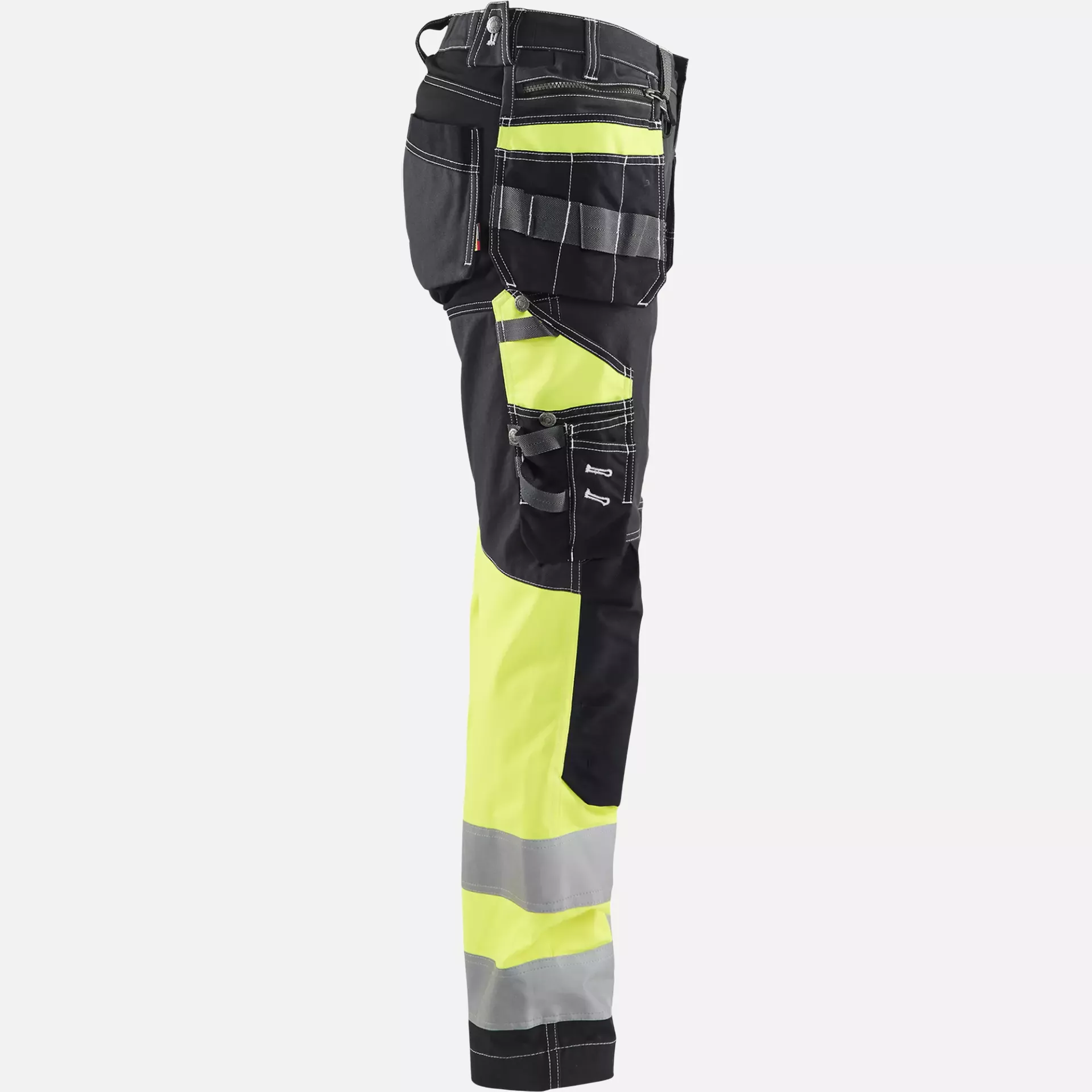 Blaklader 719613709933, High Vis Damen Stretch Arbeitshose, Schwarz/Gelb, image 2