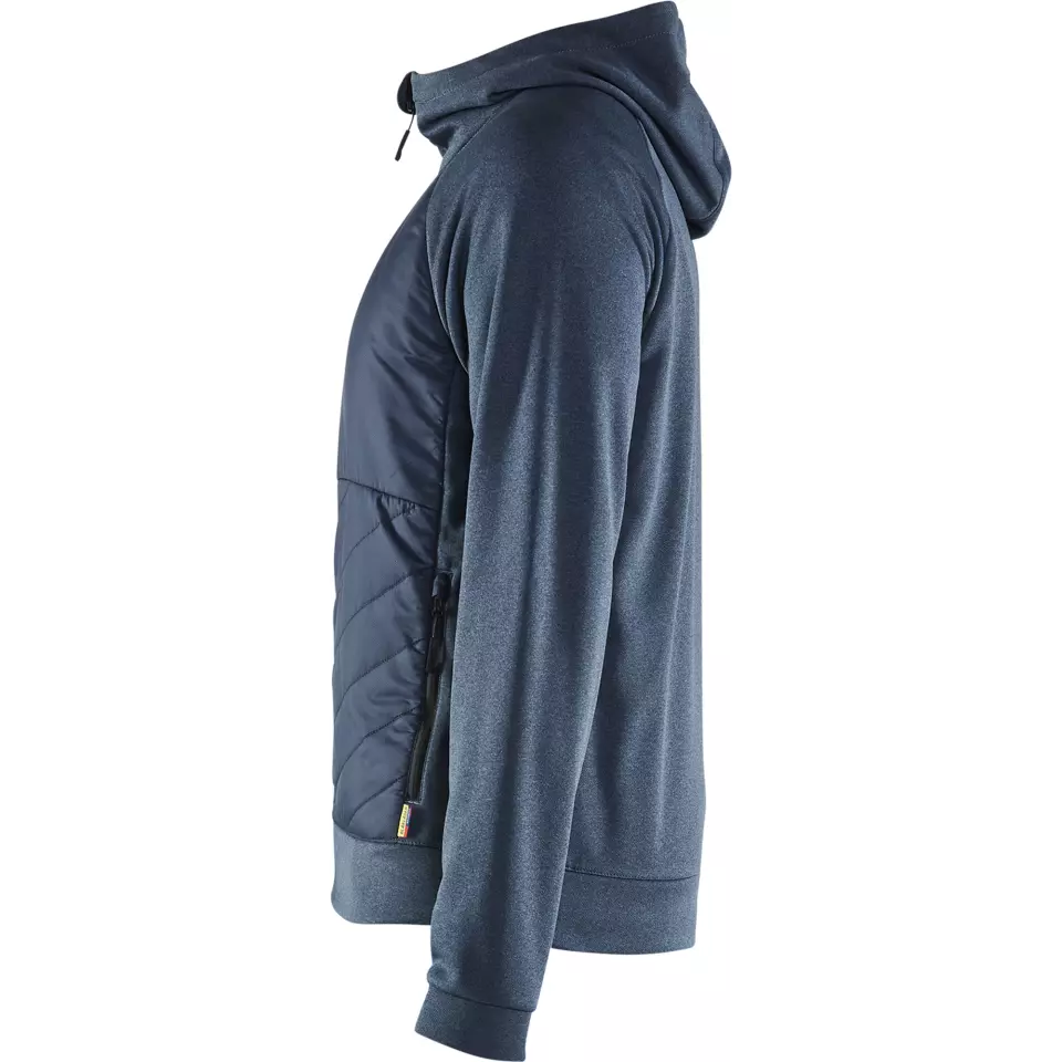 Blåkläder 346325338286, Hybrid Sweatshirt, Taubenblau/Dunkel Marineblau, image 3, gallery thumbnail