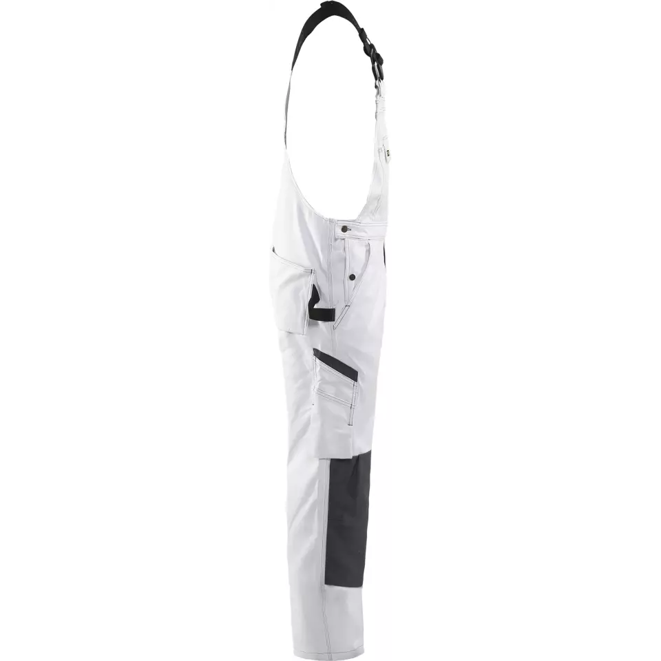 Blaklader 261112101098, Painters Bib and Brace, White/Dark Grey, image 2, gallery thumbnail