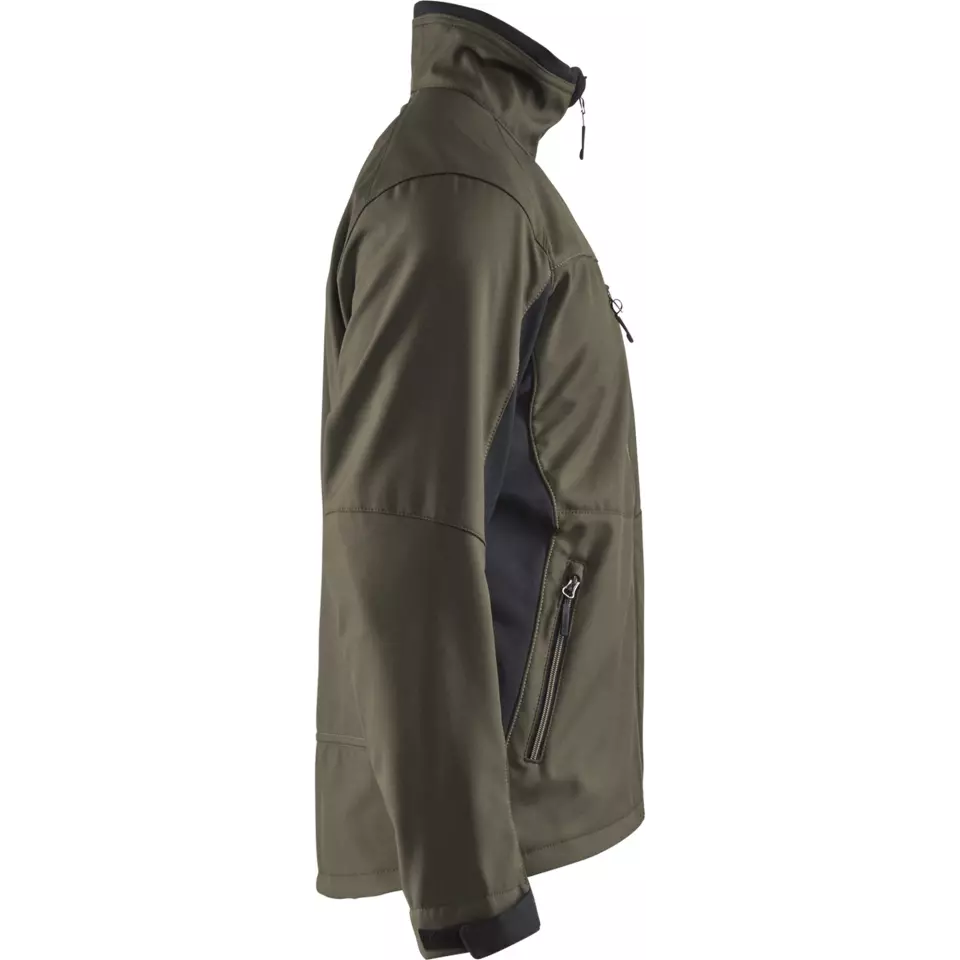 Blaklader 495025164599, Softshell Jacke, Dunkel Olivgrün/Schwarz, image 2, gallery thumbnail