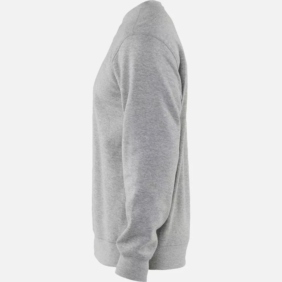 Blaklader 336411579000, Sweatshirt, Grey Melange, image 3, gallery thumbnail