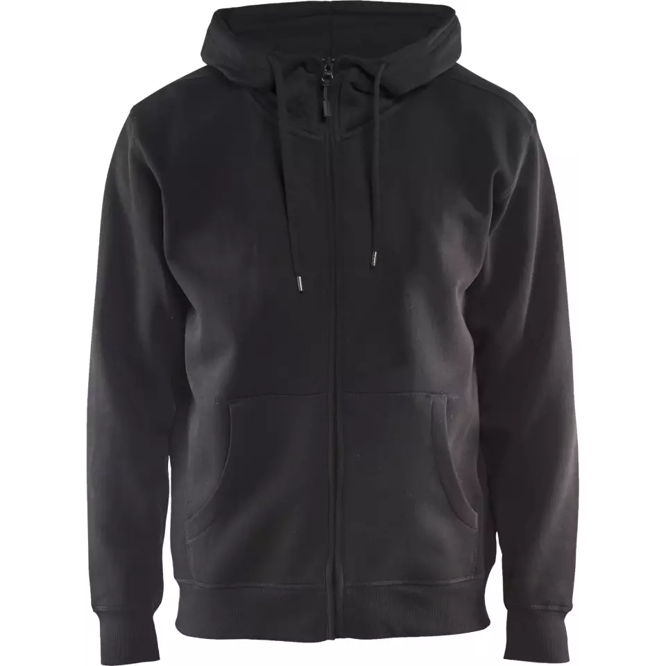 Blåkläder 336610489900, Sweatshirt mit Kapuze und Reißverschluss, Schwarz, image 1, gallery thumbnail