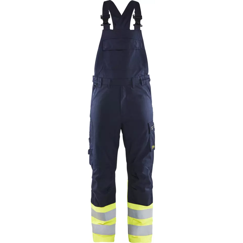 Blåkläder 260515198933, Stahl Latzhose, Marineblau/ Gelb, image 1, gallery thumbnail