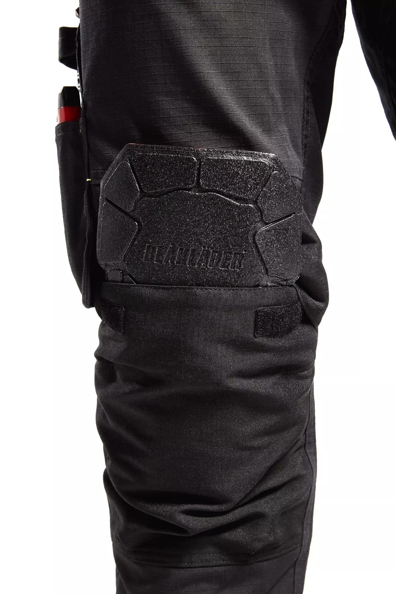 Blaklader 149513309956, Stretch Work Trousers, Black/Red, image 8