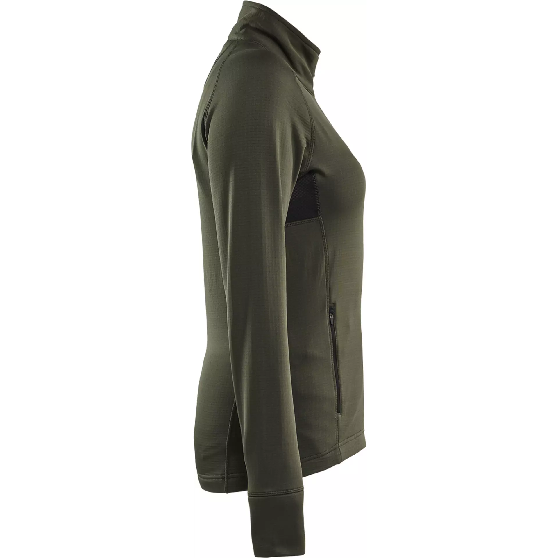 Blåkläder 474525394209, STRIKER Women's Fleece Jacket, Forest Green, image 2