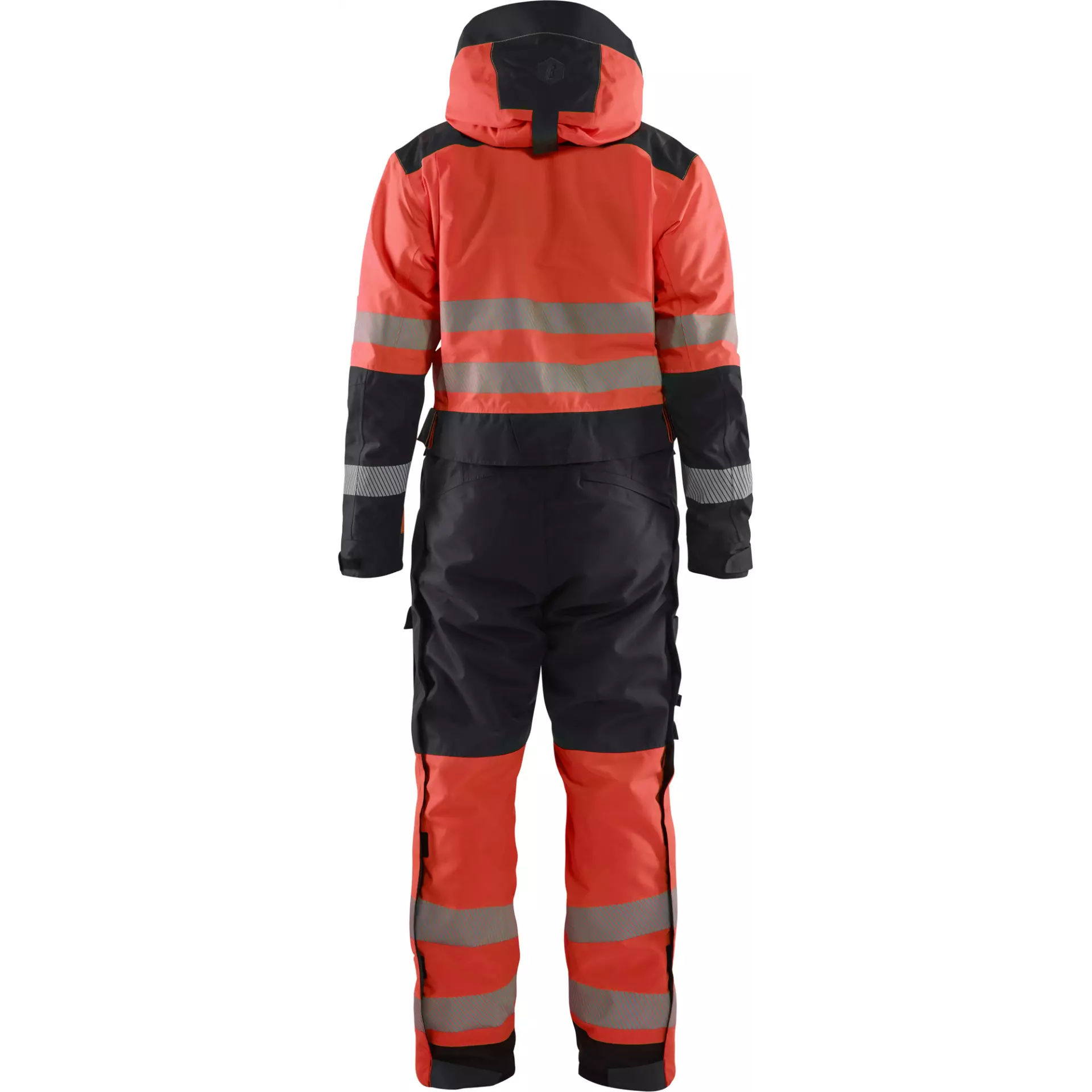 Blaklader 672519775599, High Vis Winter Coverall, Red/Black, image 4