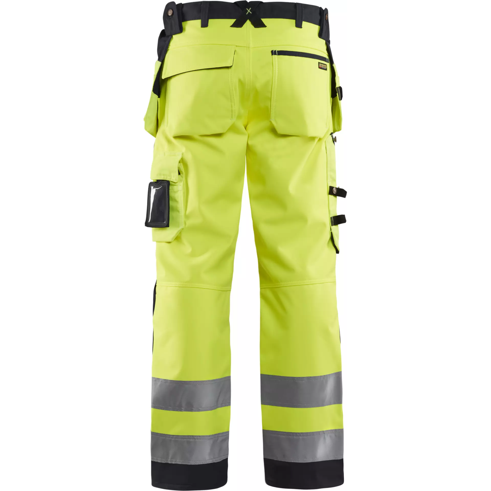 Blåkläder 156725173399, High Vis Softshell Work Pants, Yellow/Black, image 4