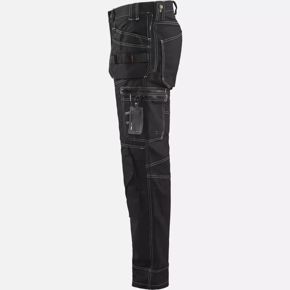 Blaklader 150013709900, Craftsman Work Trousers, Black, image 3, gallery thumbnail