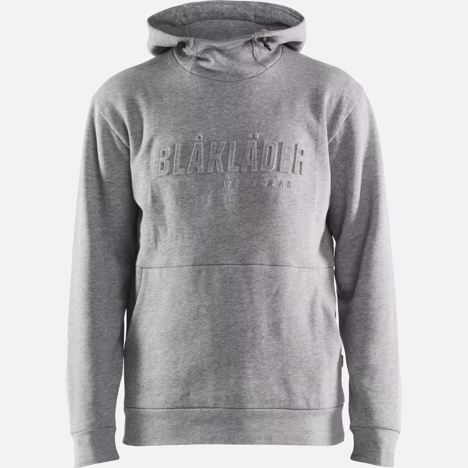 Blaklader 353011579000, 3D Kapuzen Sweatshirt, Grau Melange, image 1, gallery thumbnail