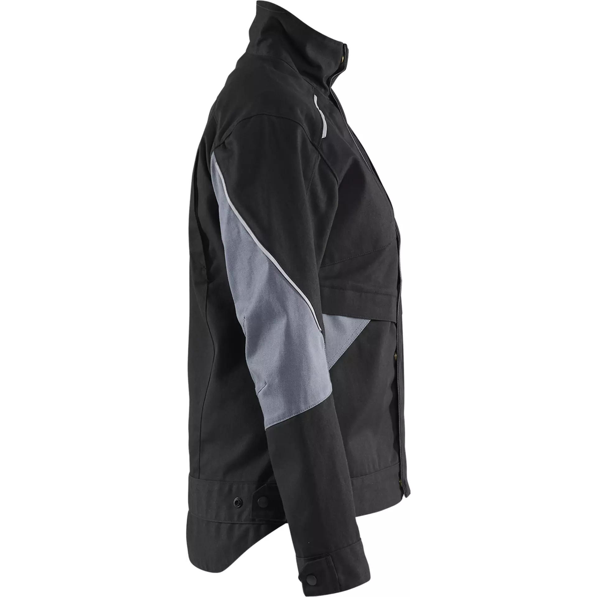 Blåkläder 407115169994, Ladies Flame Resistant Jacket, Black/Grey, image 2