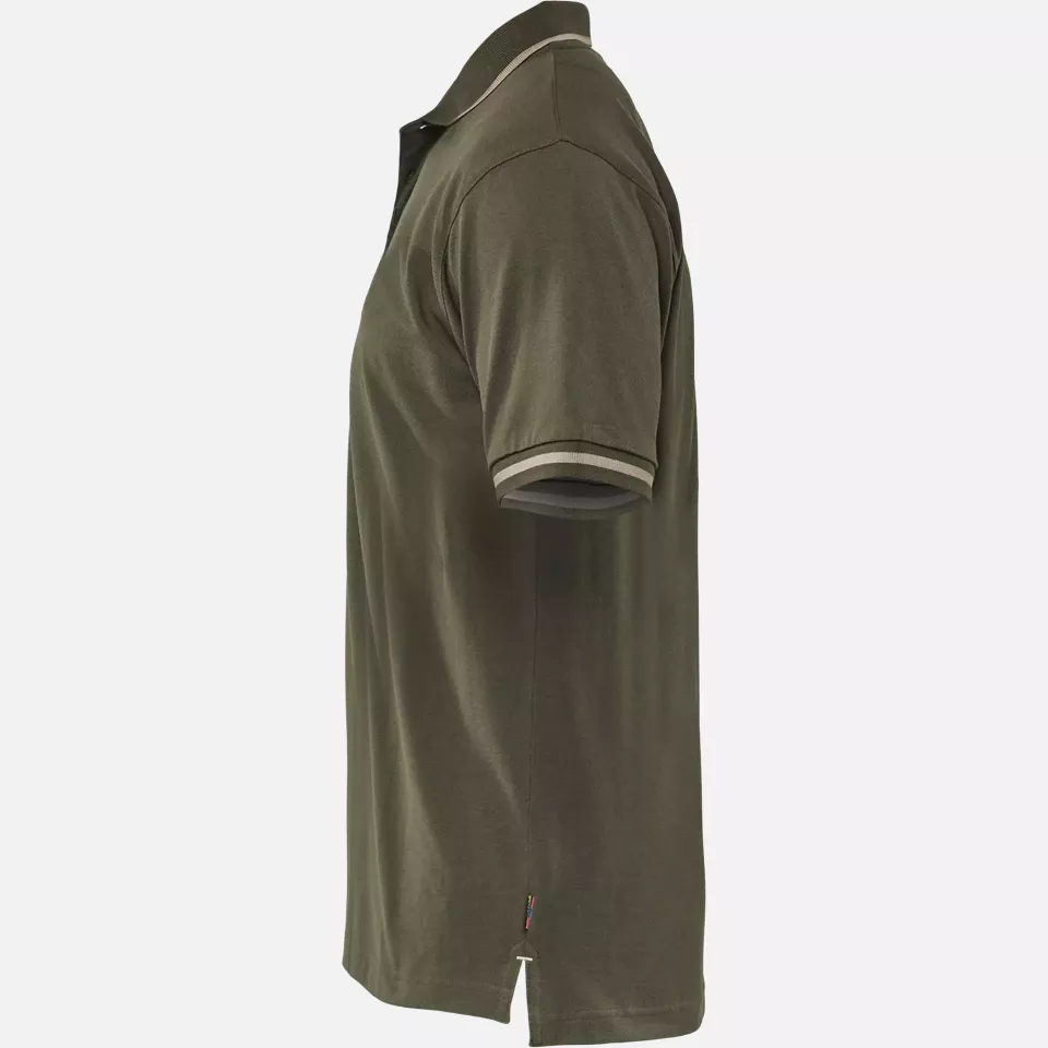 Blaklader 940210504209, Grit and Grind Polo Shirt, Forest Green, image 3, gallery thumbnail